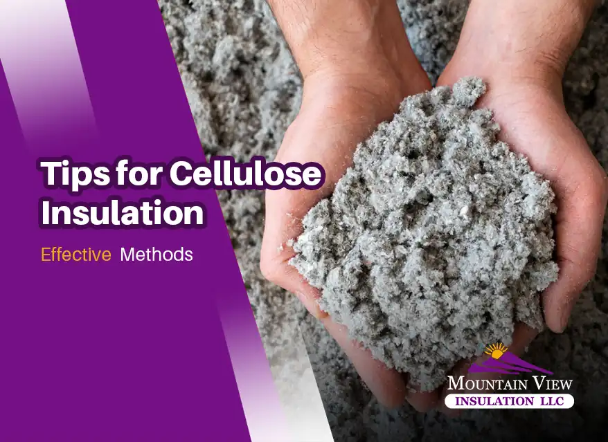 tips for cellulose insulation